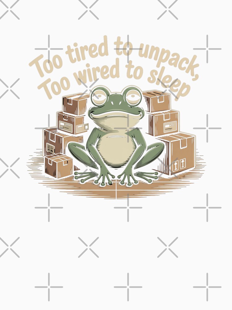 Too Tired to Unpack by theartfulaspie