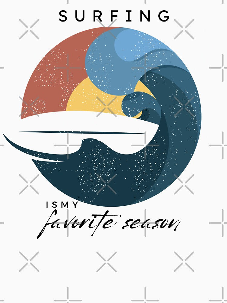 Surfing is my favorite season by LuveraxArt