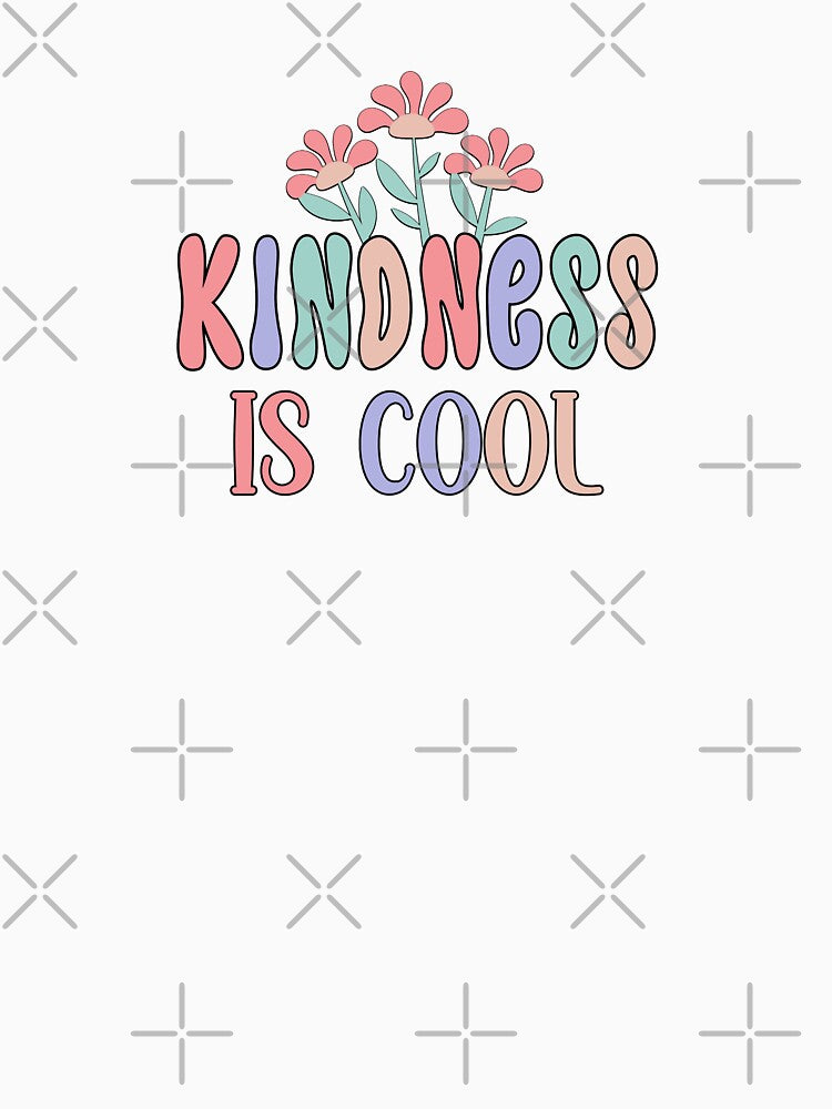 Kindness Is Cool Retro by HappyLifeCreate