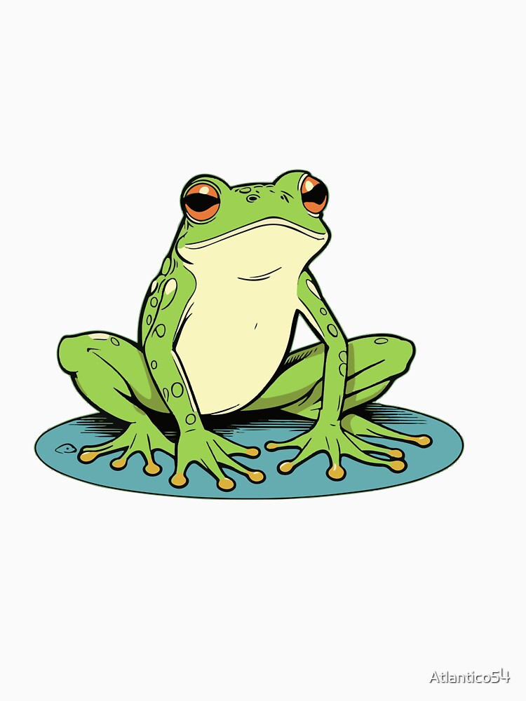 Cottagecore frog by Atlantico54