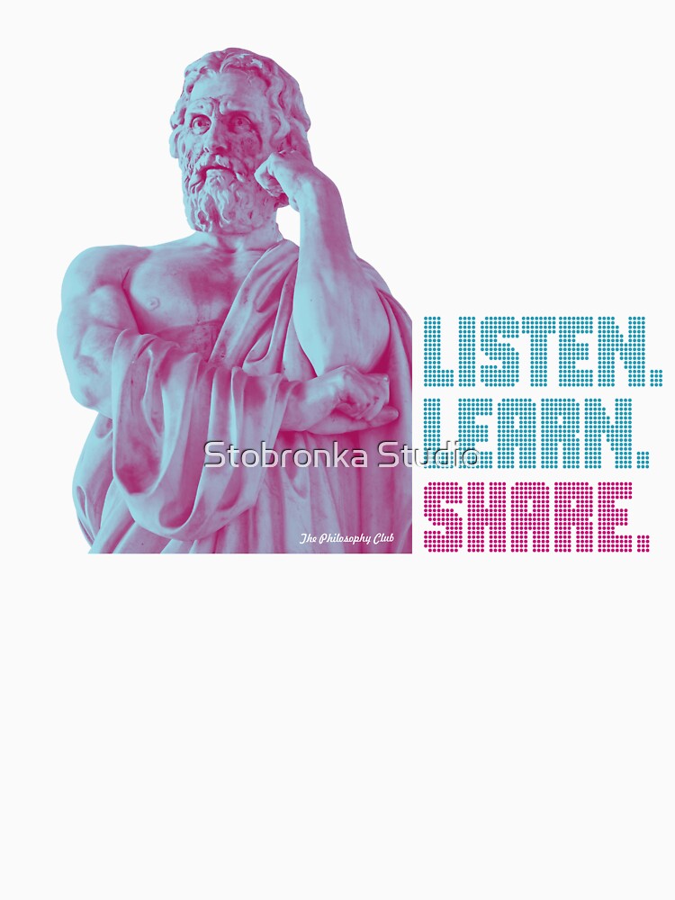The Philosophy Club: Listen. Learn. Share. by Stobronka Studio