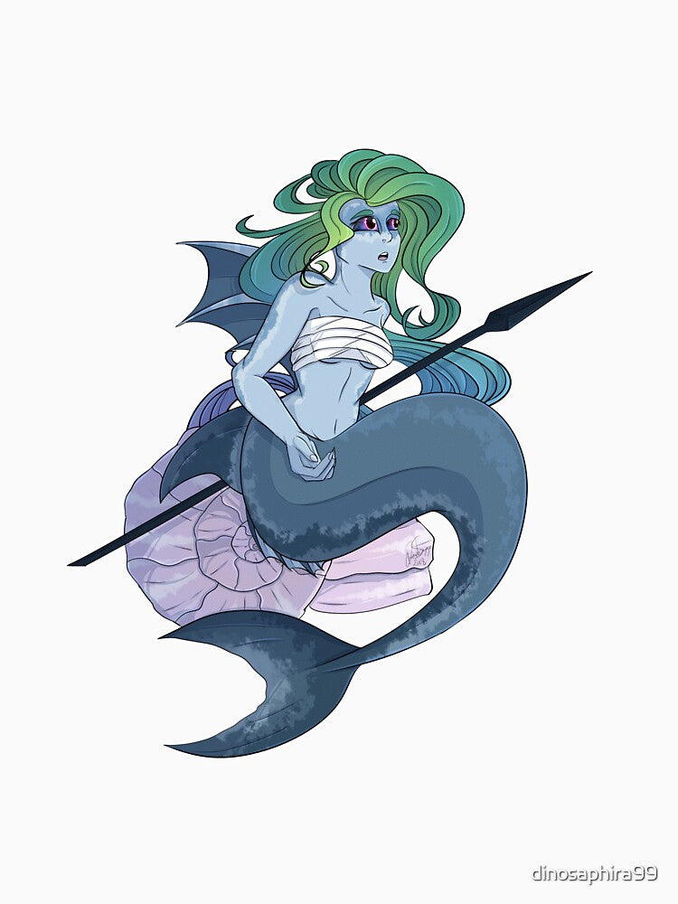 Midnight mermaid by dinosaphira99