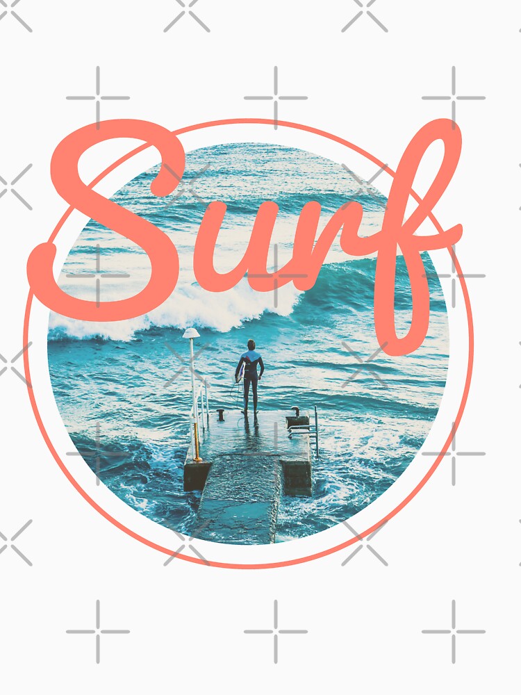 SURF - SURFING - Circle - BEST SURFING by Tropical Blood