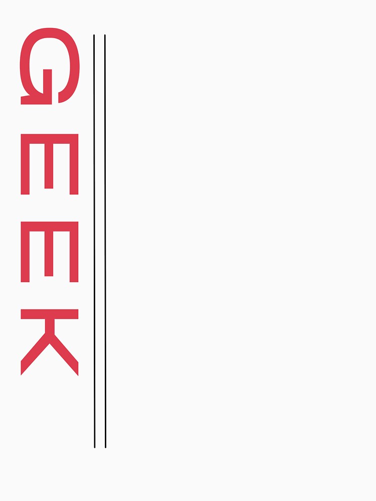 GEEK by Wordoncloth