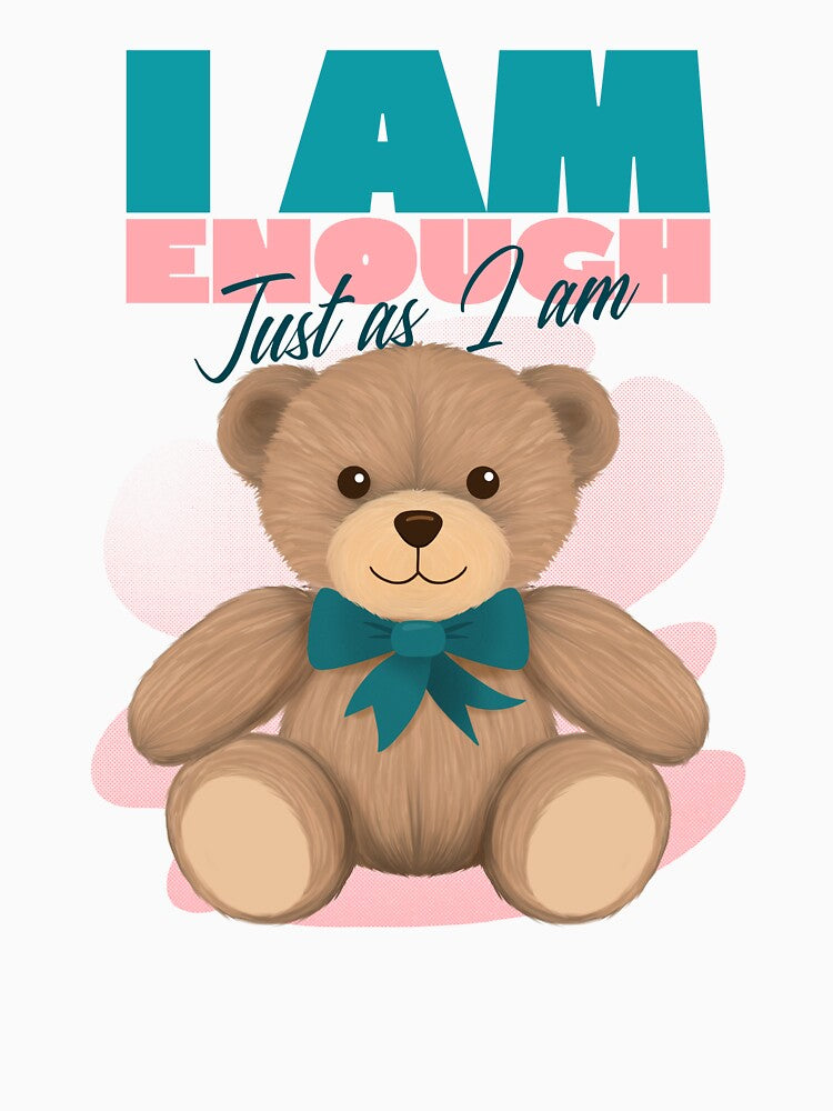 I am enough just as I am positive vibes affirmation manifestation mental health by SoulfulT