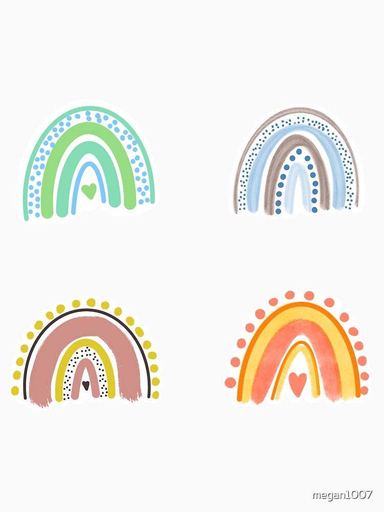boho rainbow set by megan1007