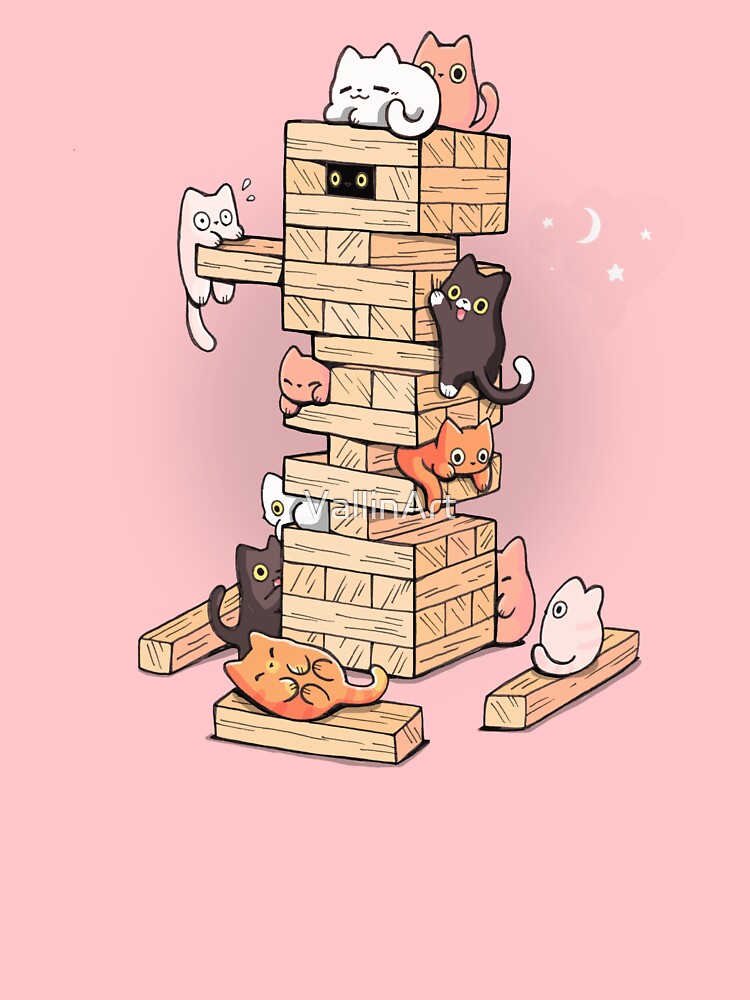 Kitten Gaming by VallinArt