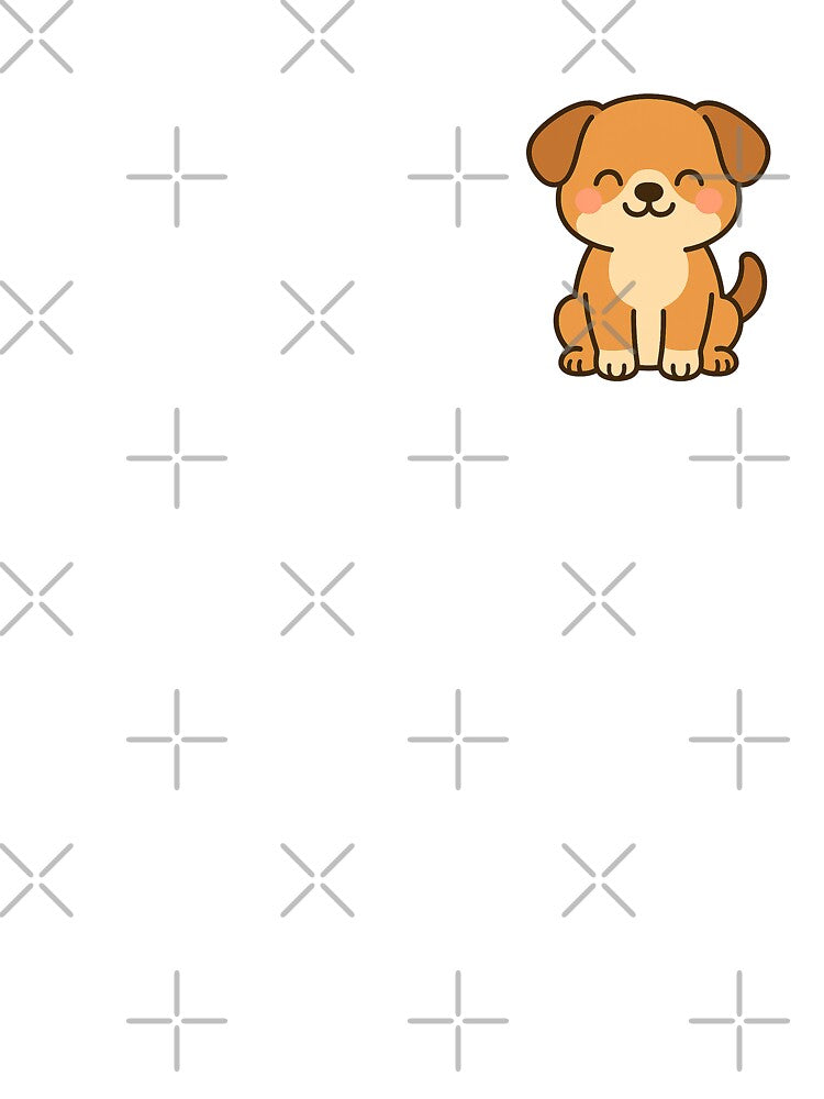 Cute Kawaii Dog – Adorable Cartoon Puppy Gift for Dog Lovers by ChillTofu