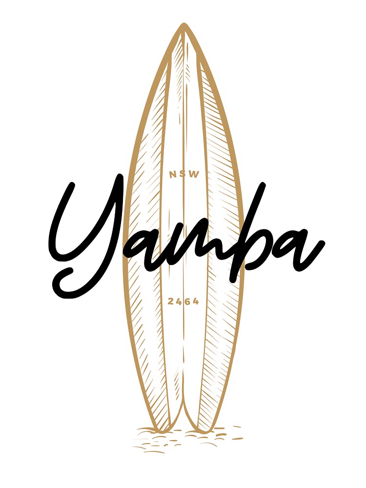 Yamba Surfboard by TheBlushingRoo