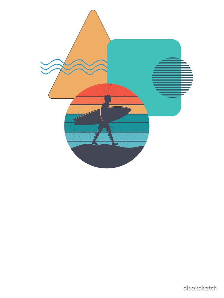 Cool surfing logo by Sleek Sketch Studio