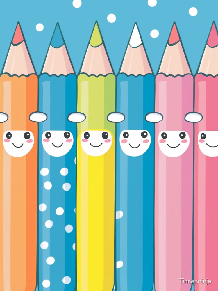 Kawaii Crew: Adorable Pencil Pals for School & Art by Tincanninja