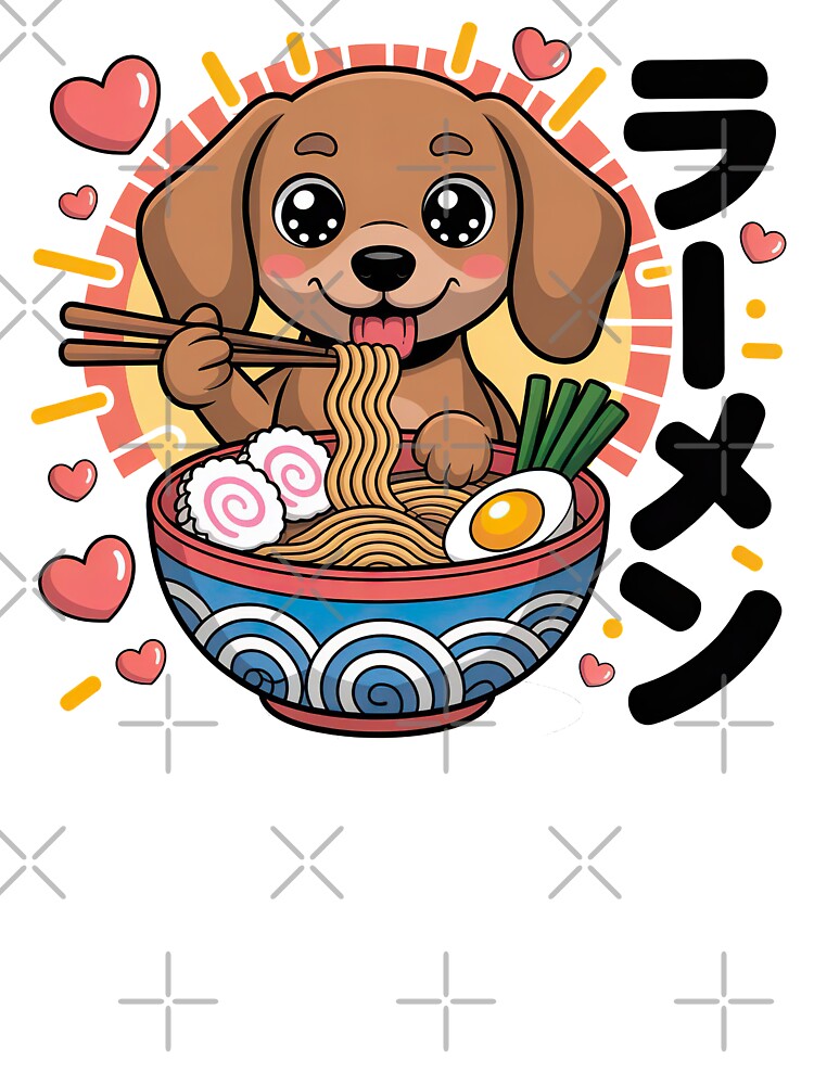 Cute Kawaii Dachshund, Kawaii Dachshund by graphic-genie