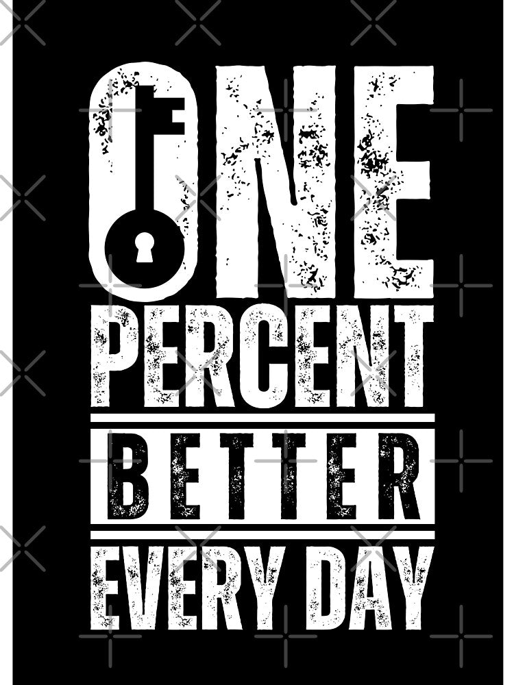 One Percent Better Everyday by Dondonmart