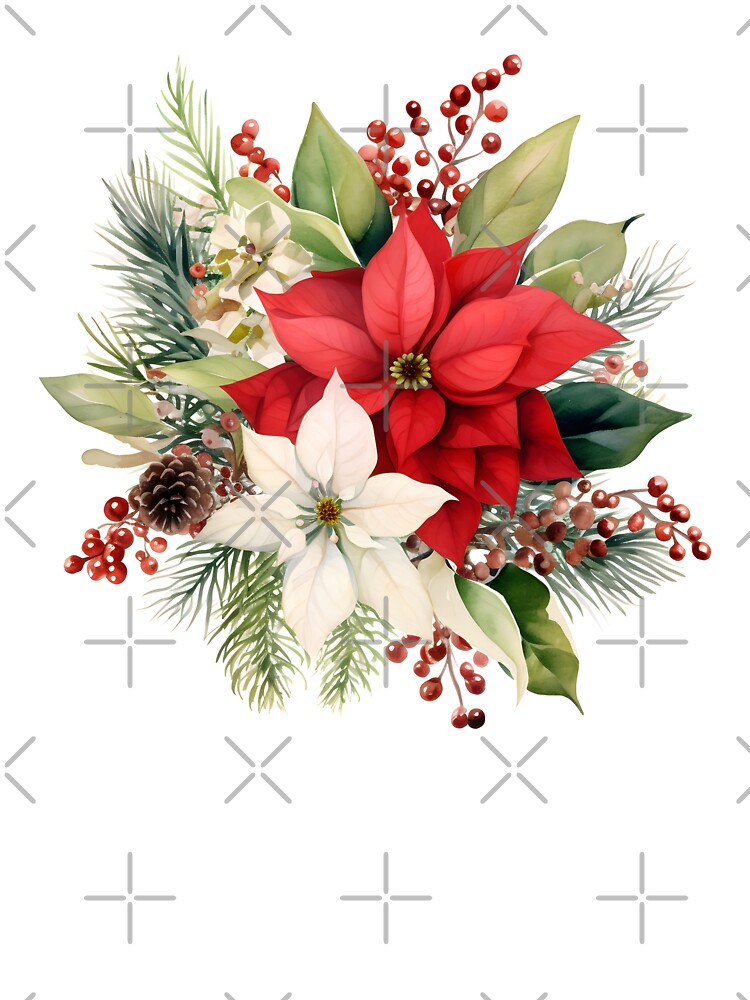 Beautiful Christmas holiday floral bouquet by dcrc