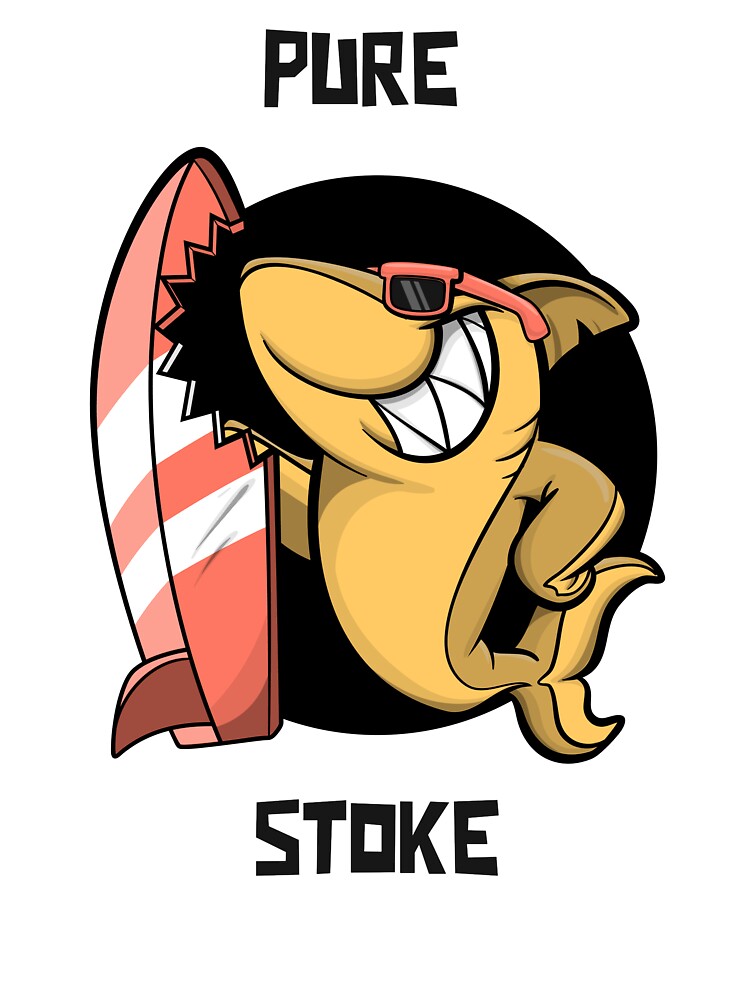 PURE STOKE SURFING by MDBTEES