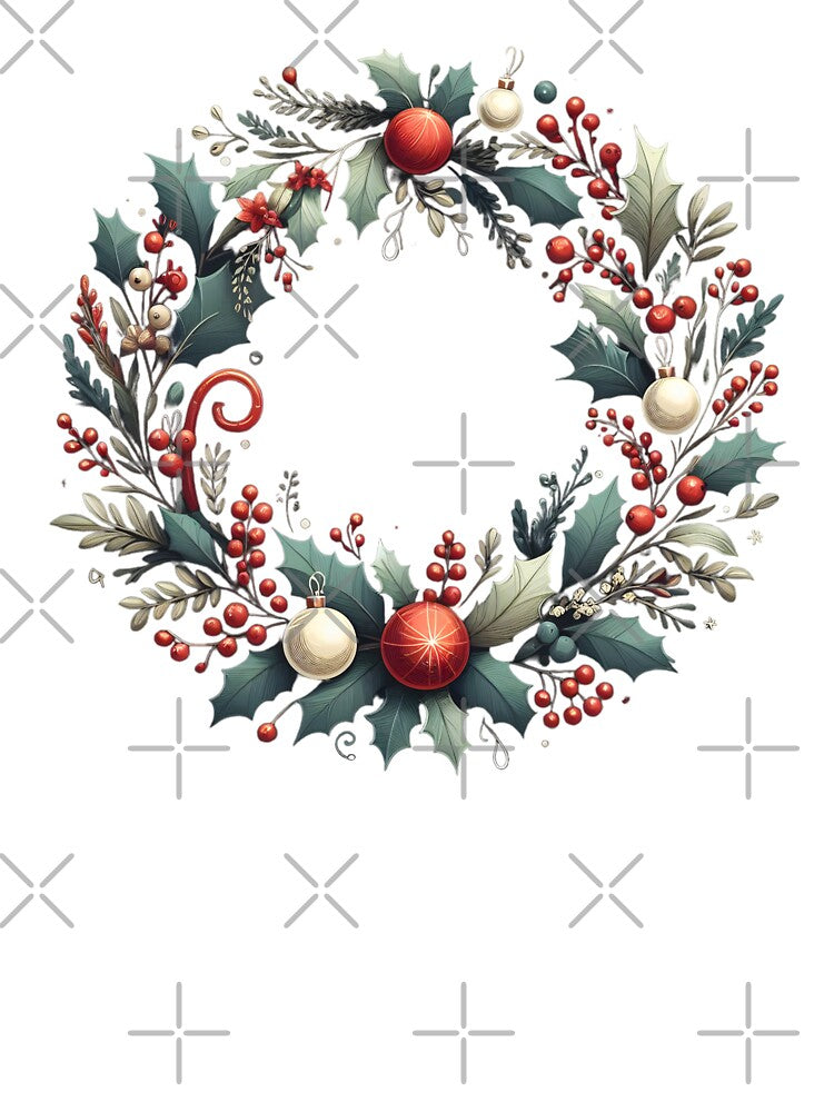 Christmas Wreath by Delamoon