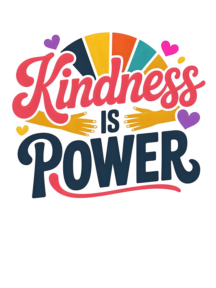 Kindness is power by nimmitrends