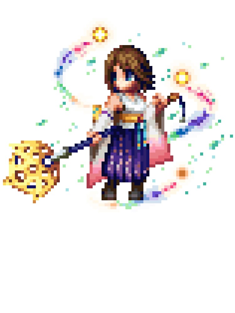 Summoner Yuna Final Fantasy X FFX Brave Exvius by Noura Sultani