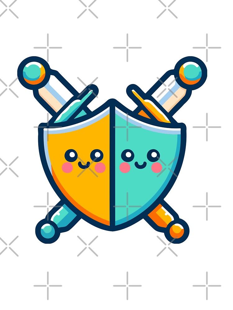 Kawaii Swords and Shields - Cute Medieval Weaponry by Akioos