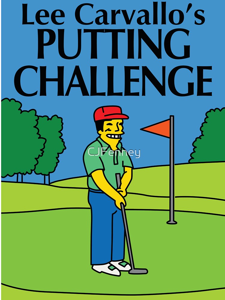 Lee Carvallo's Putting Challenge by CJFenney