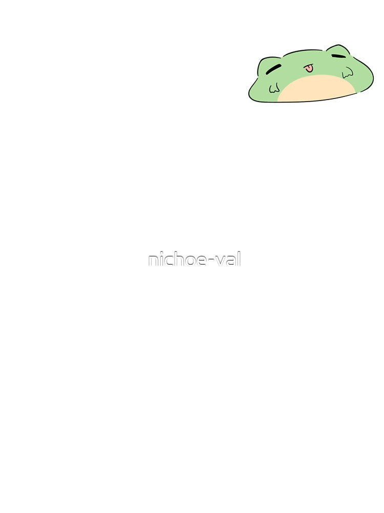 Squishy frog sticker by nichoe-val