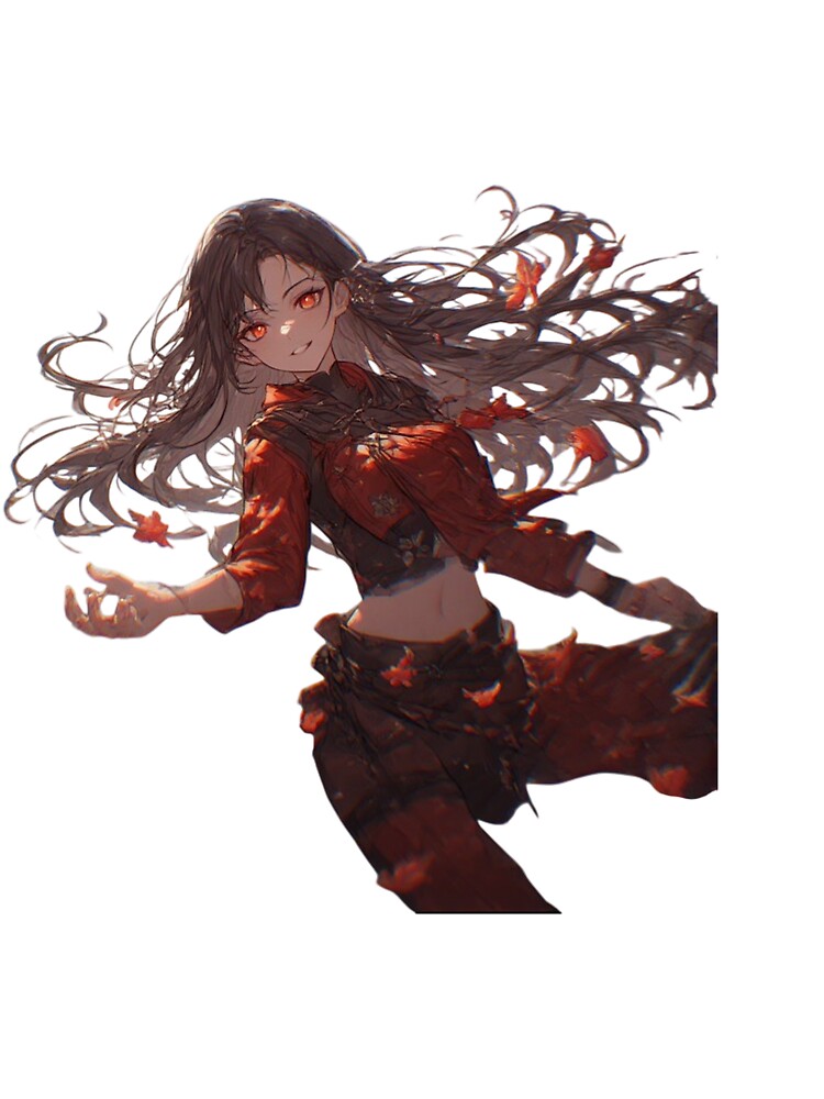 dark fantasy anime girl art by insiya-art