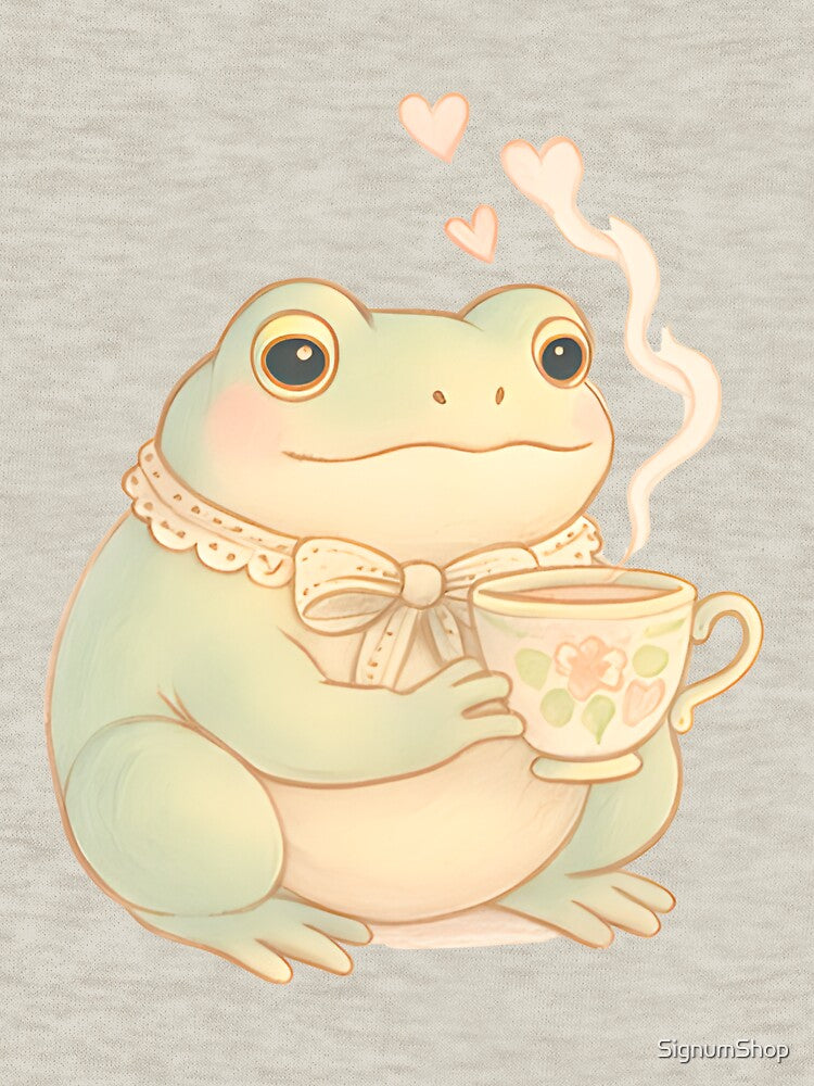Pastel Cottagecore Frog by SignumShop