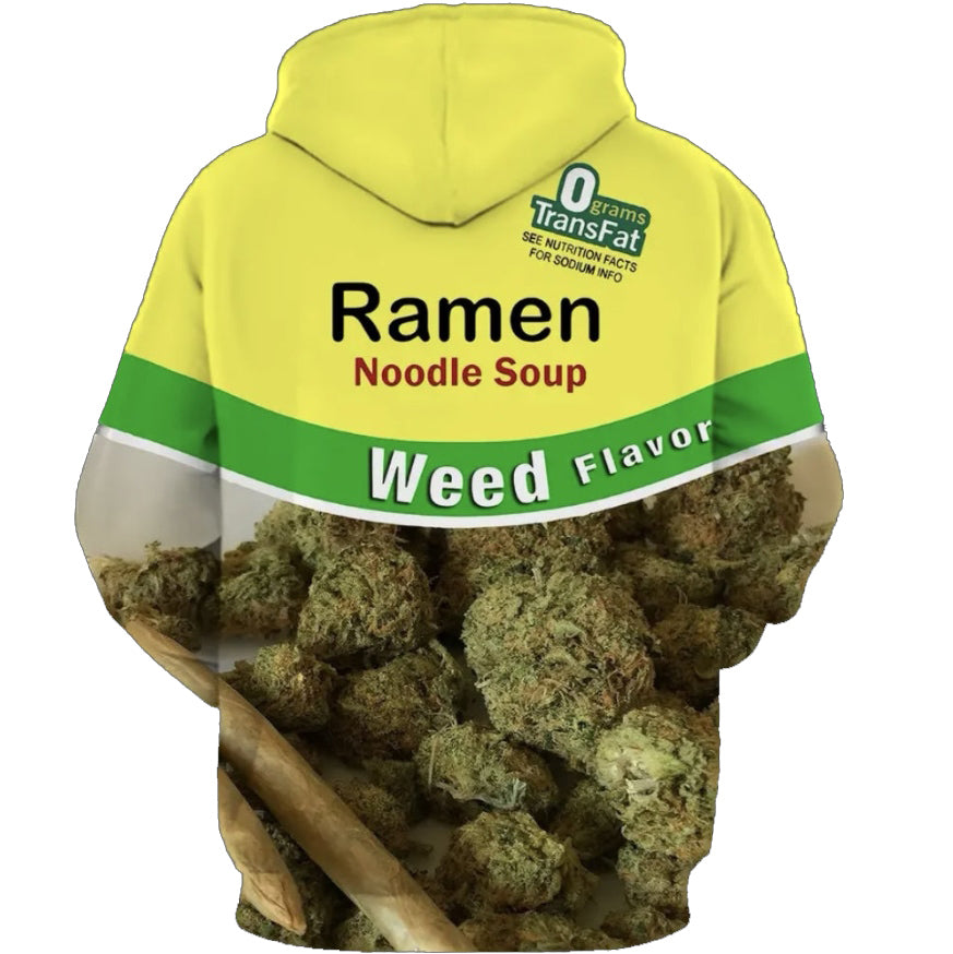 Ramen Noodle Weed Hoodie Sweatshirt T-shirt