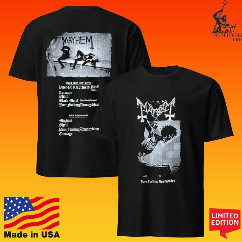 Reborn Bkk Mayhem Pure Fucking Armageddon T-shirt