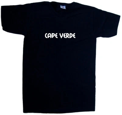 Cape Verde text V-Neck T-Shirt