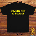 New Waffle House Restaurant Logo Black/Sport Grey/White/Navy/Red T-Shirt S-5XL