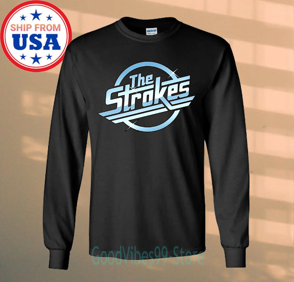 The Strokes Long Sleeve Black Size S-2XL