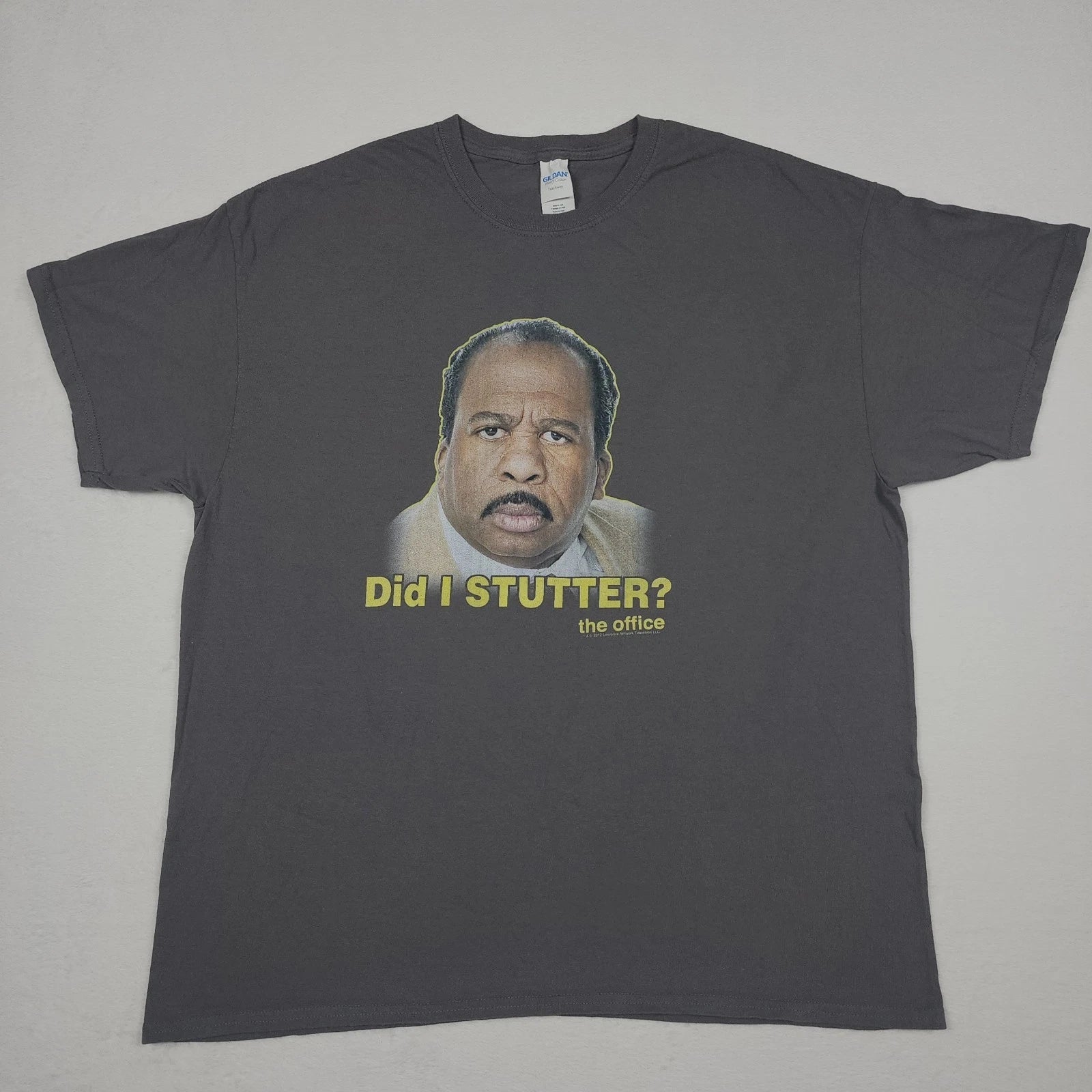 The Office Stanley Did I Stutter Shirt Mens XL Gray TV Show Shirt