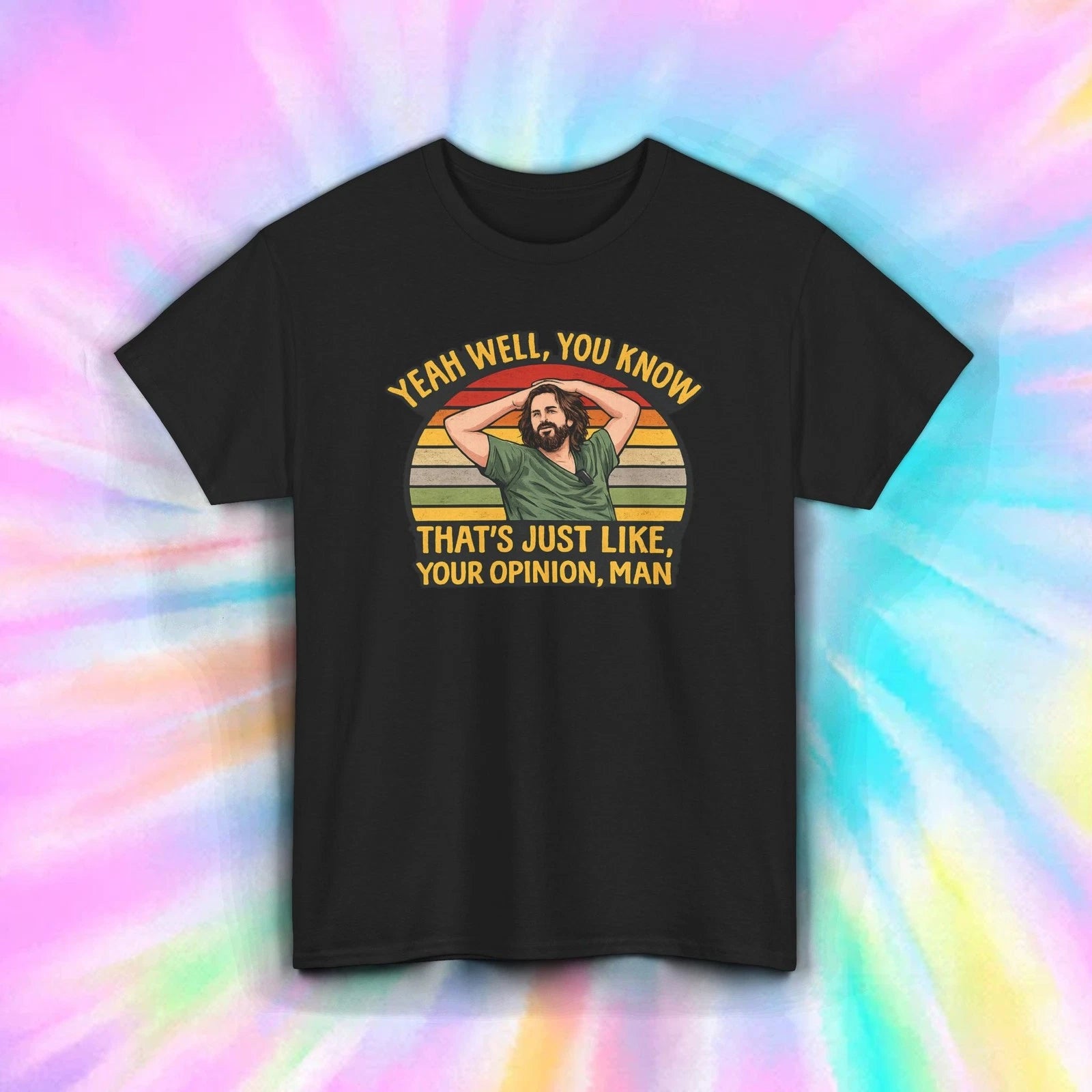 Funny Quote Shirt Thats Just Your Opinion Man Retro Vintage Humor S-5XL