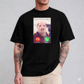 John Pork Is Calling T-Shirt, Funny Answer Call Phone Shirt, John Pork Meme Tee