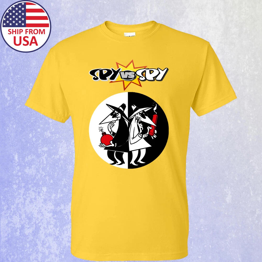 Spy vs Spy Cartoon Men's Size S-5XL