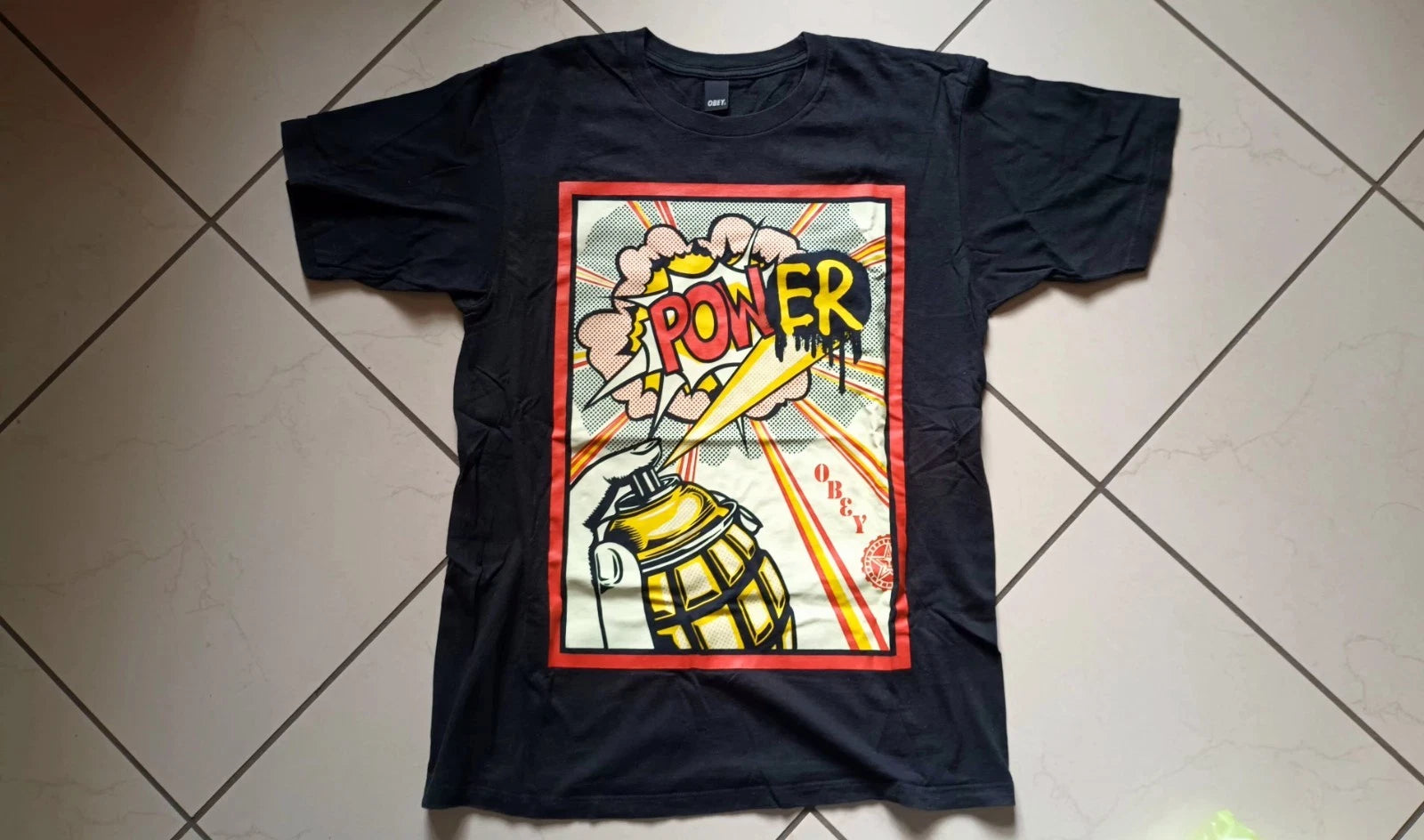 VINTAGE OBEY T-SHIRT y2k