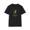 Funny Golf T-Shirt | Llama Play Thru | Retro Golfer Shirt | Golf Dad Humor