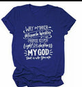 Spiritual Graphic T-Shirt Women’s Size L  Boho Positive Vibes Tee Casual Top