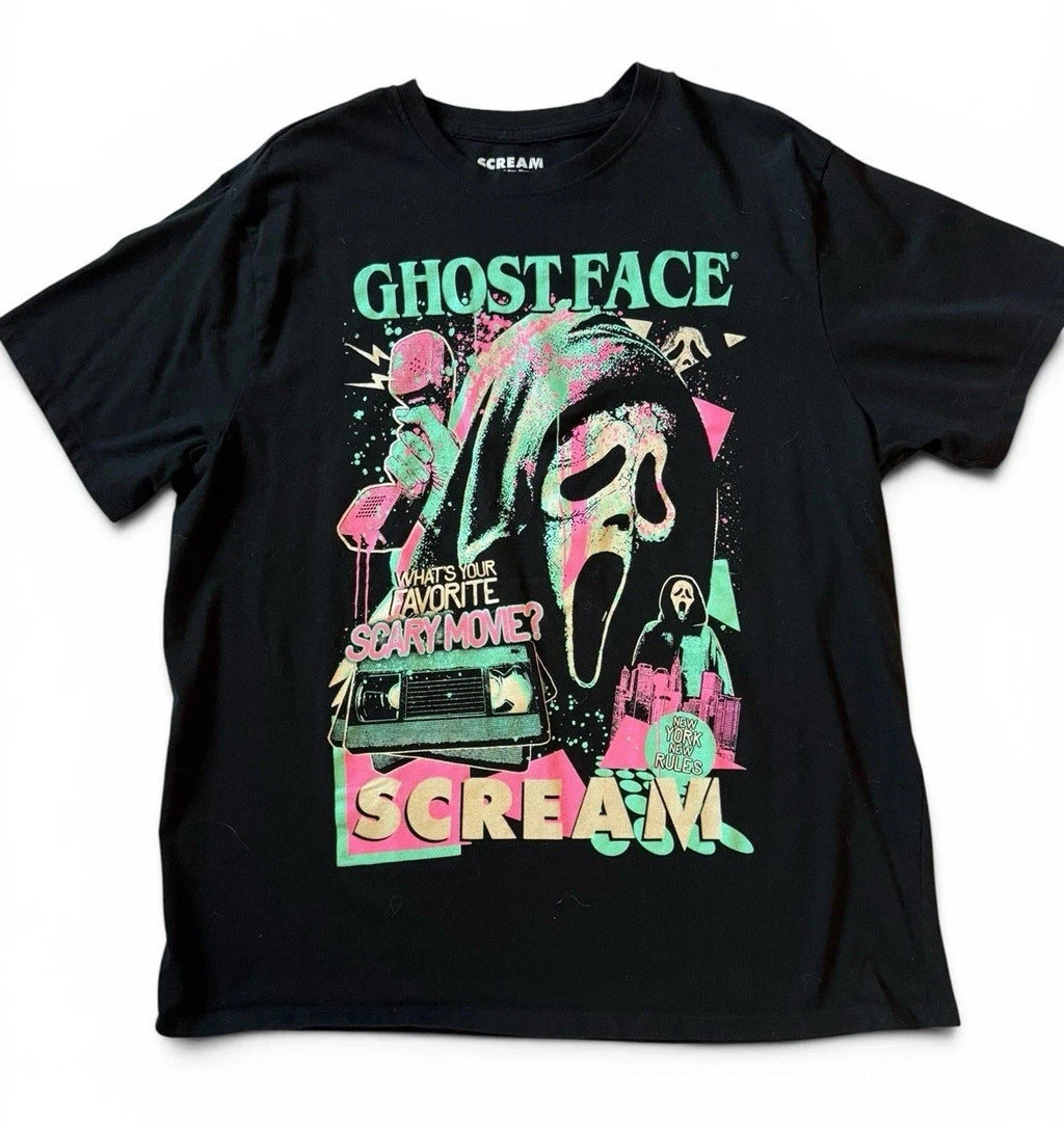 GHOSTFACE Scream VI - 80’s Style T-Shirt - Size XL