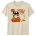 Halloween Unisex T-Shirt Kawaii Cute Ghost Pumpkin Halloween Gift
