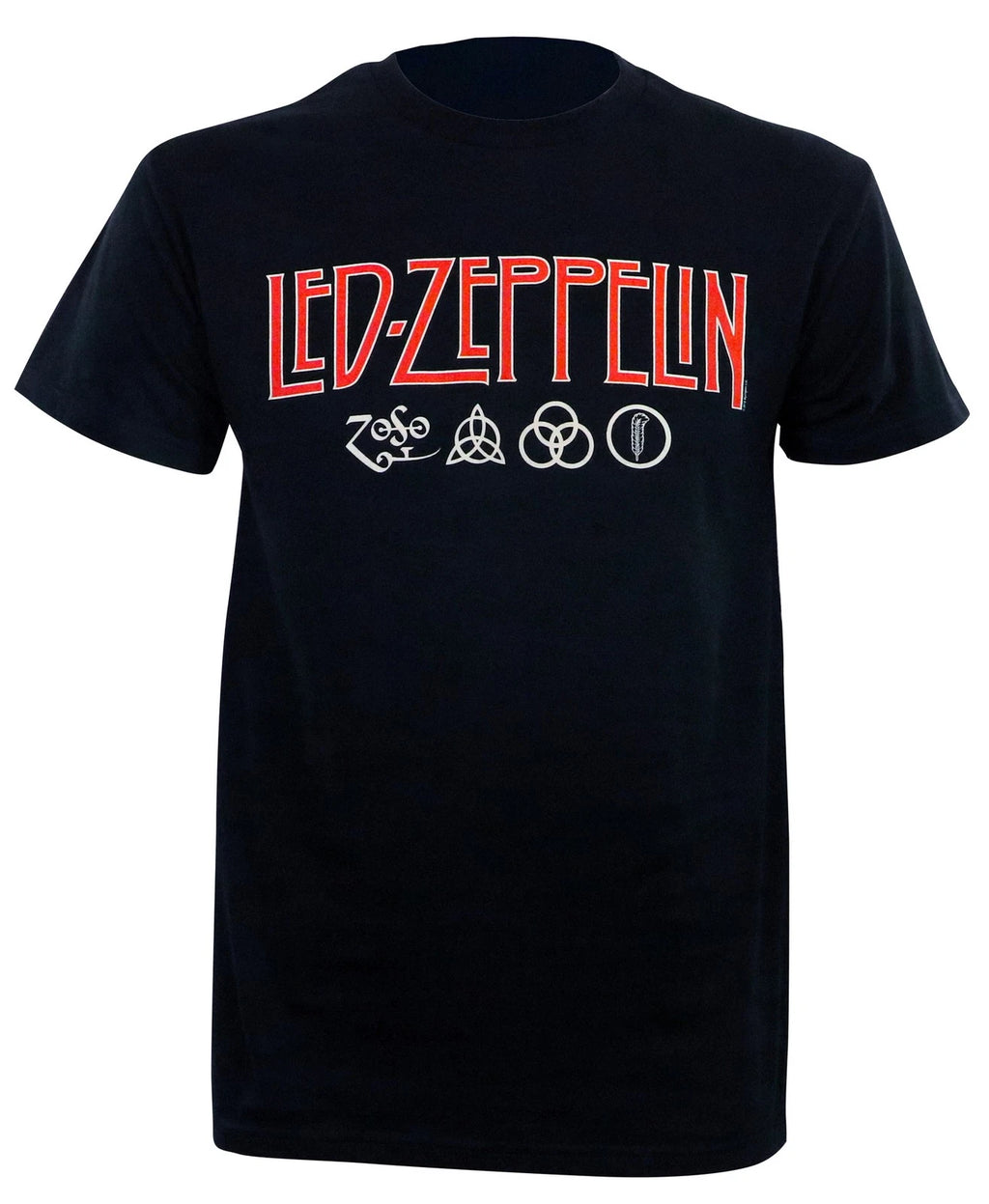 Authentic LED ZEPPELIN Zoso Logo T-Shirt S M L XL 2XL NEW