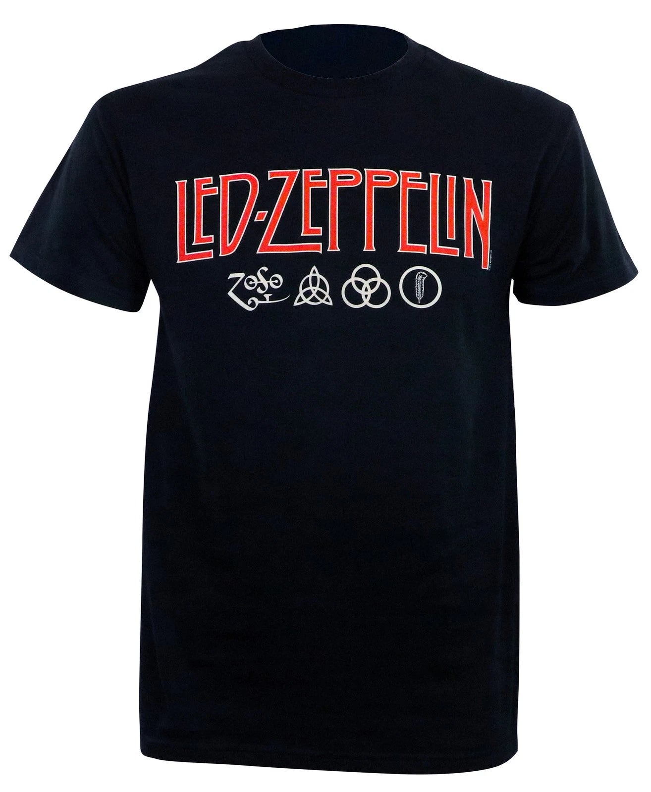 Authentic LED ZEPPELIN Zoso Logo T-Shirt S M L XL 2XL NEW
