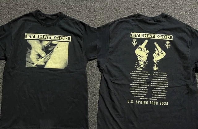 Eyehategod Band Spring Tour 2025 T-shirt