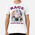 Rage Consumes Me Funny Cat Meme Vintage StylT-Shirt S-5XL Best T-Shirt