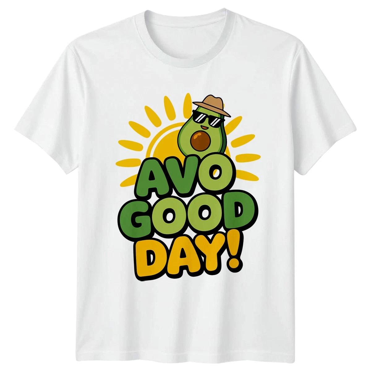 Avo Good Day T-Shirt Avocado Lovers Food Humor Birthday Gift For Him And Her