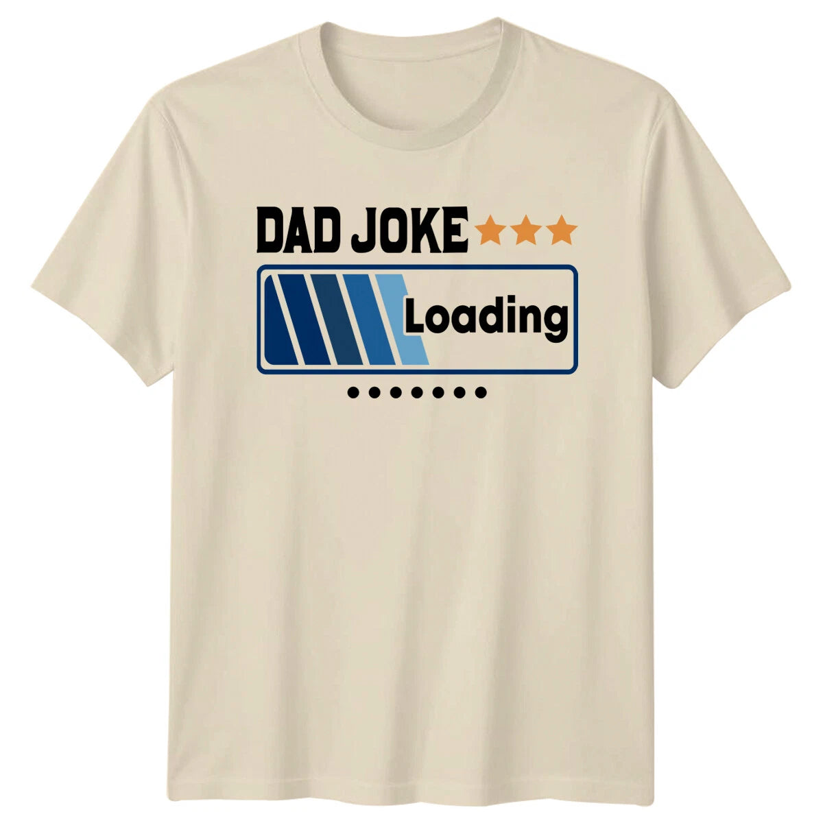 Dad Joke Loading T-Shirt Funny Fathers Day Tee