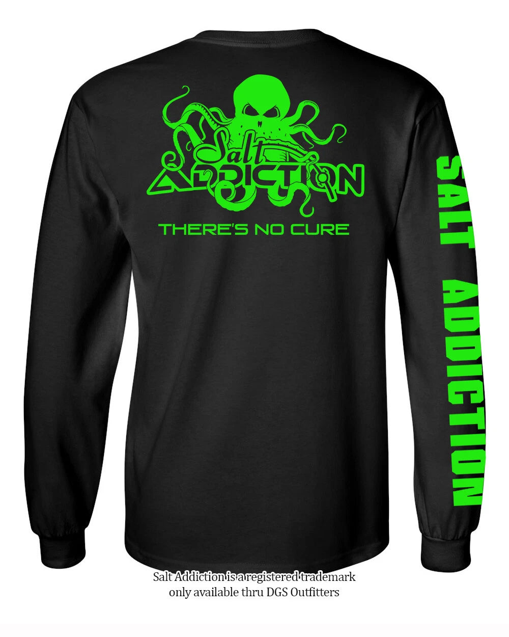 Salt Addiction t shirt long sleeve men's saltwater fishing apparel octopus tee