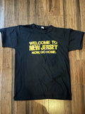70s 80s Vintage Tee Shirt Welcome to New Jersey Large EXC