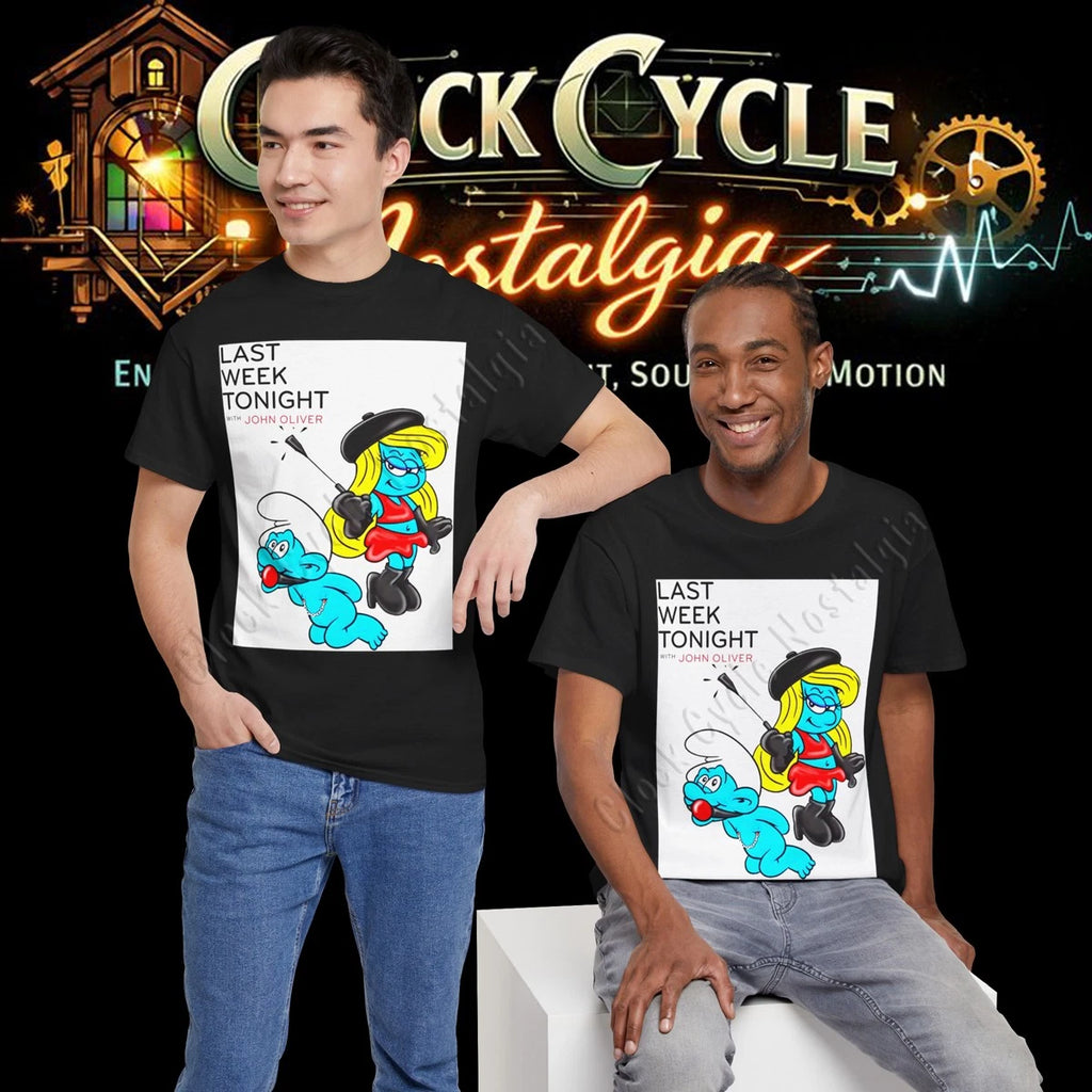 Last Week Tonight w/John Oliver - Smurf Smut Shirt - Mult. Sizes and Colors